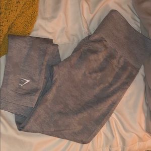 Gymshark grey camo seamless